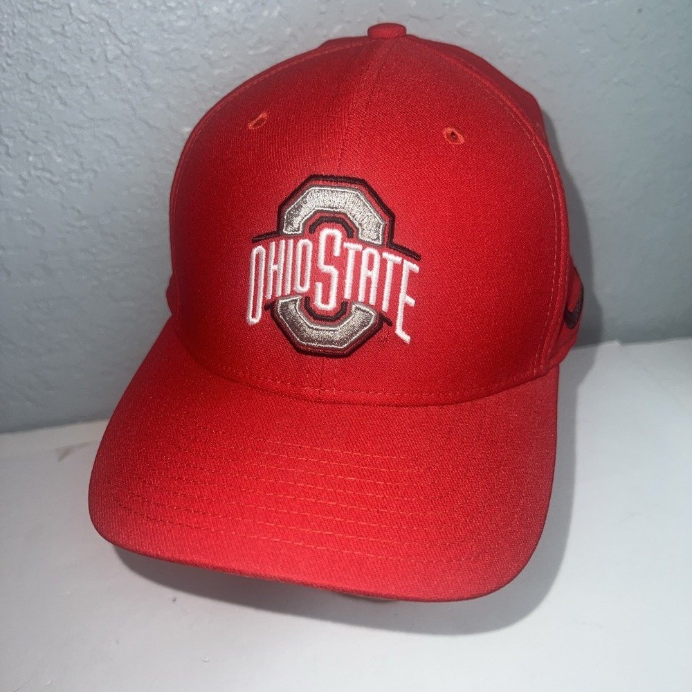 Ohio State Buckeyes Hat Cap Strap Back Nike Dri Fit Performance Golf Legacy 91